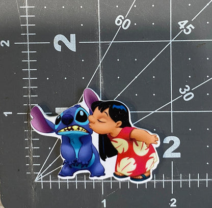 Lilo and Stitch Flat Back Planar Resin