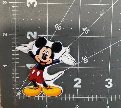 Disney Mickey Mouse Flat Back Planar Resin