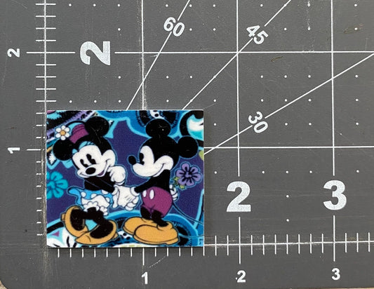 Disney Mickey and Minnie Mouse Flat Back Planar Resin