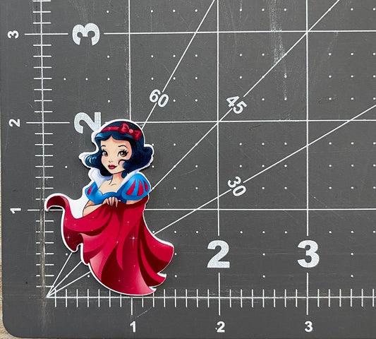 Disney Snow White and the Seven Dwarfs Flat Back Planar Resin