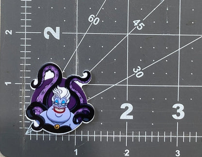 Disney Little Mermaid Flat Back Planar Resin - Ursula