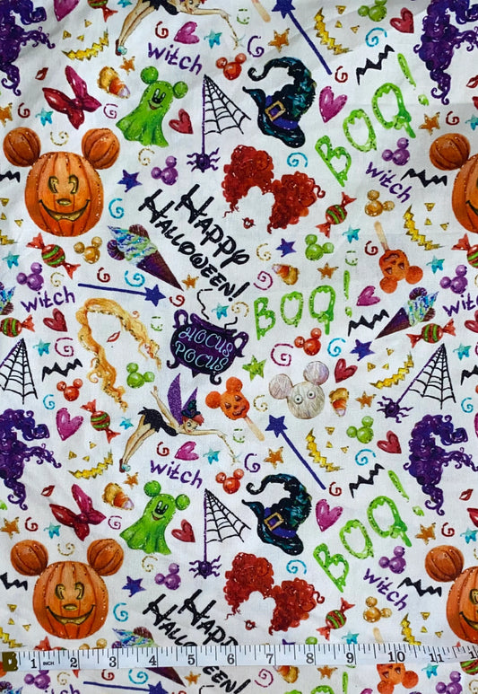 Disney Hocus Pocus Fabric