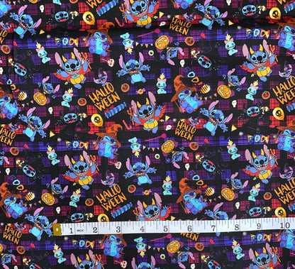 Stitch Halloween Fabric