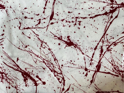 Blood Splatter Fabric