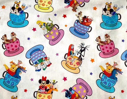 Disney Teacups Fabric