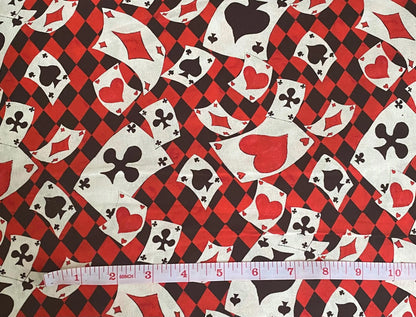 Playing Cards Fabric
