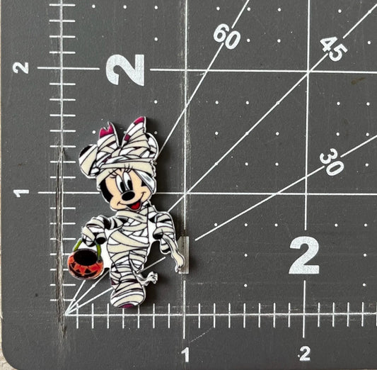 Disney Halloween Flat Back Planar Resins - Minnie Mouse