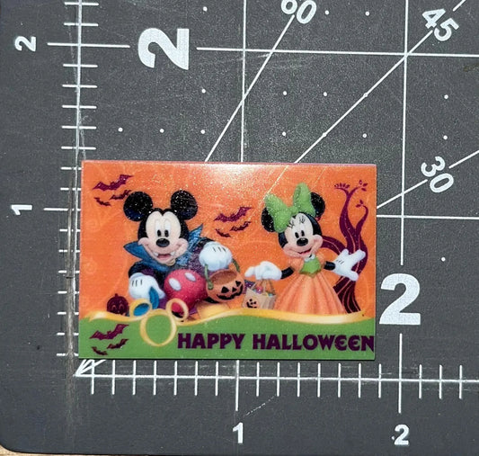 Disney Halloween Flat Back Planar Resins