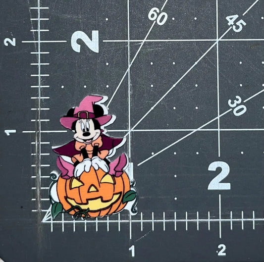 Disney Halloween Flat Back Planar Resins - Minnie Mouse