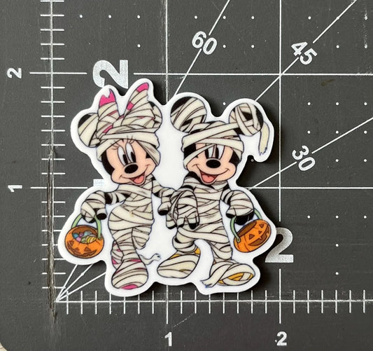 Disney Halloween Flat Back Planar Resins