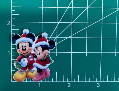 Disney Christmas Flat Back Planar Resin