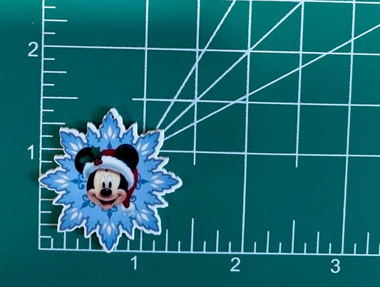 Disney Christmas Flat Back Planar Resin