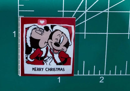 Disney Christmas Flat Back Planar Resin