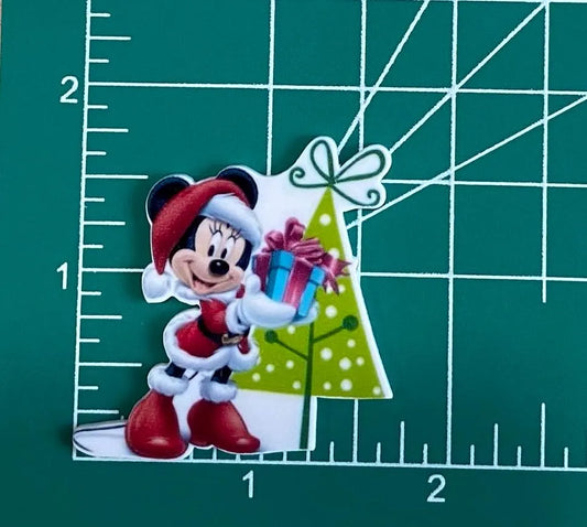 Disney Christmas Flat Back Planar Resin