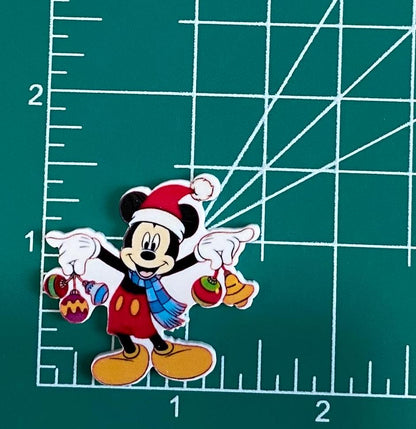 Disney Christmas Flat Back Planar Resin