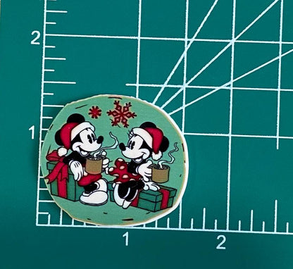 Disney Christmas Flat Back Planar Resin