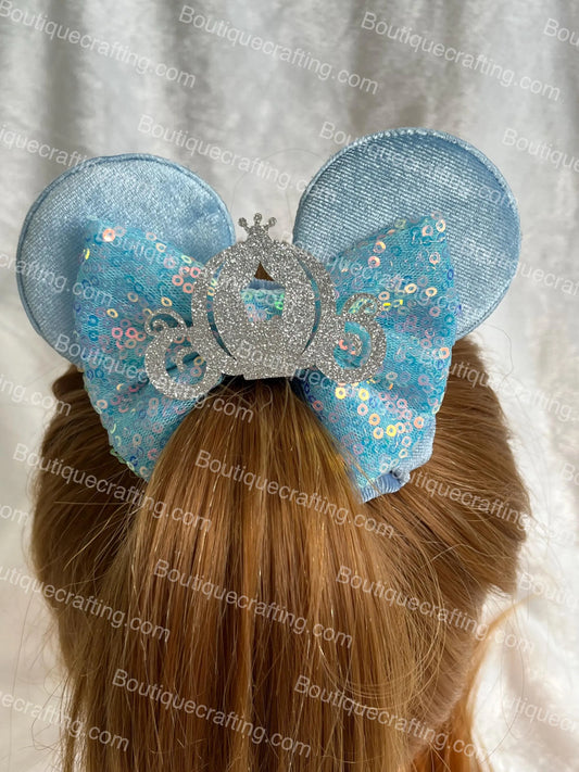 Cinderella Mickey Ear Scrunchies