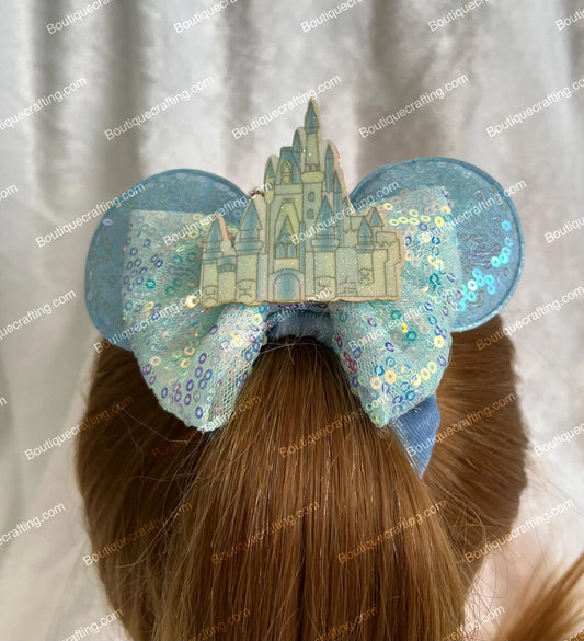 Cinderella Mickey Ear Scrunchies