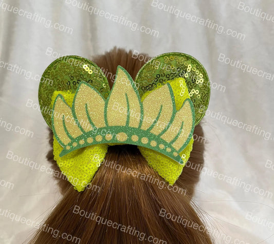Tiana Mickey Ear Scrunchies