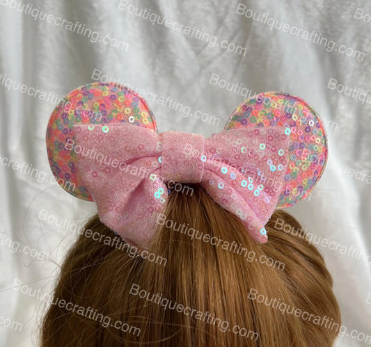 Mickey Ear Scrunchies