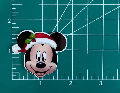 Disney Christmas Flat Back Planar Resin