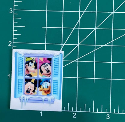 Disney Christmas Flat Back Planar Resin