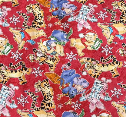 Disney Christmas Fabric Collage