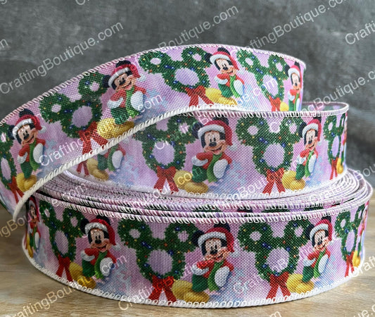 Wired Disney Christmas Ribbon