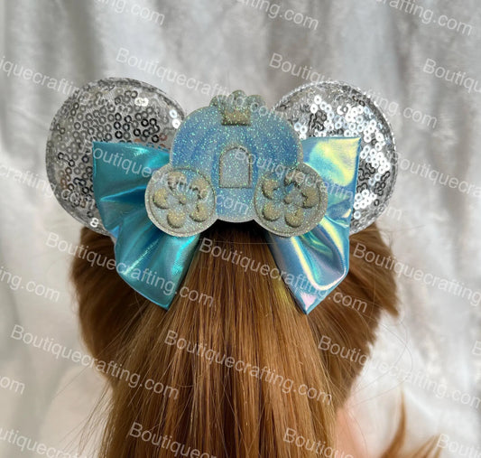 Cinderella Mickey Ear Scrunchies