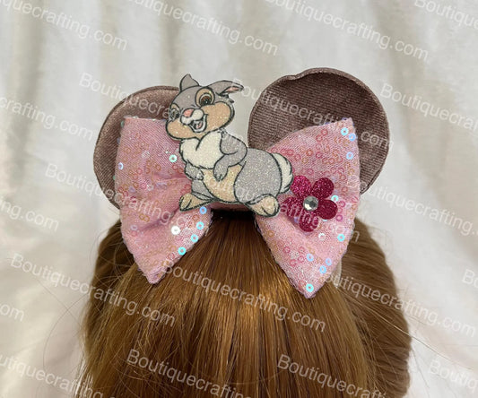 Bambi Mickey Ear Scrunchies - Thumper