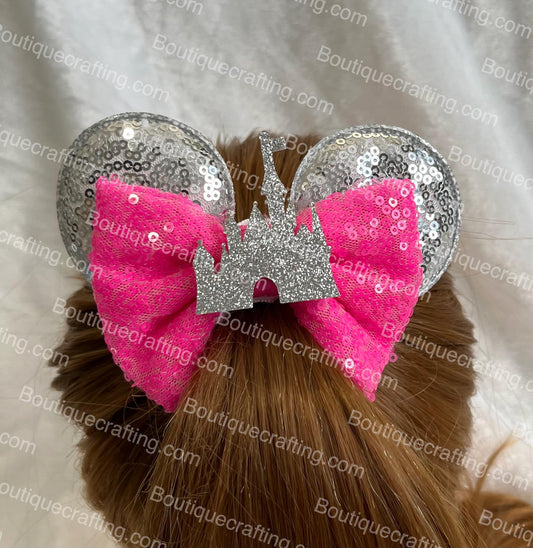 Mickey Ear Scrunchies