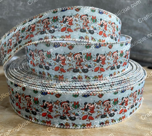 Wired Disney Christmas Ribbon