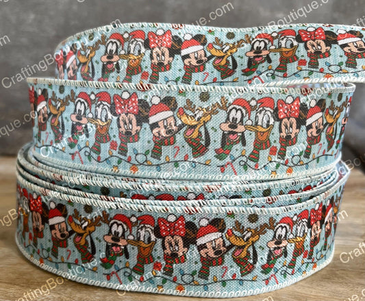Wired Disney Christmas Ribbon