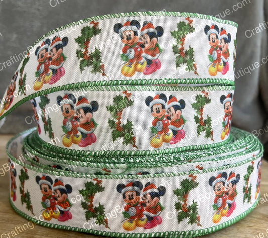 Wired Disney Christmas Ribbon