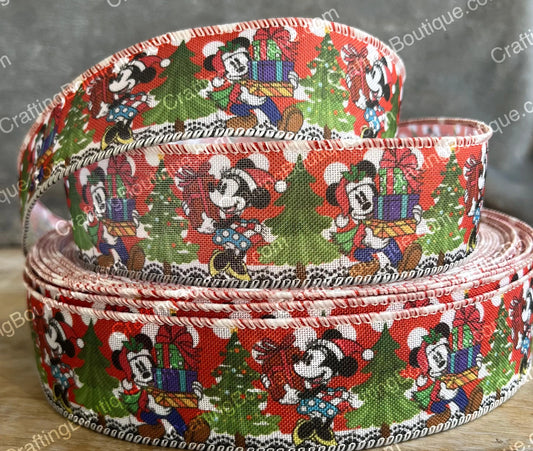 Wired Disney Christmas Ribbon
