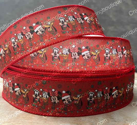 Wired Disney Christmas Ribbon