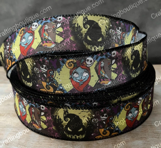 Wired Nightmare Before Christmas Ribbon
