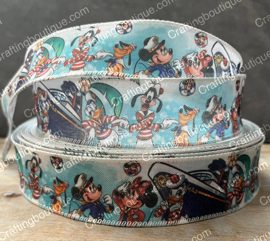 Wired Mickey Mouse Cruise Ribbon