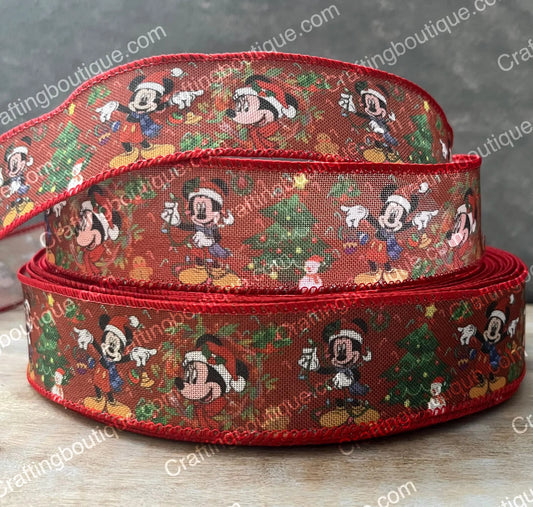 Wired Disney Christmas Ribbon