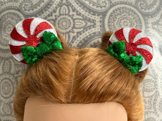 Christmas Clip On Mickey Ear