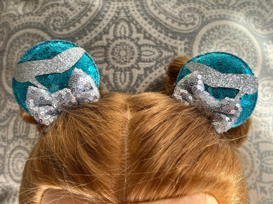 Cinderella Clip On Mickey Ear - Slipper