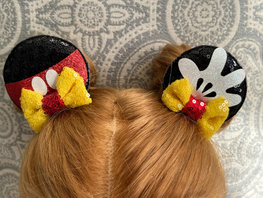 Mickey Mouse Clip On Mickey Ear