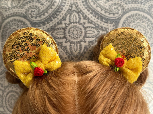 Belle Clip On Mickey Ear
