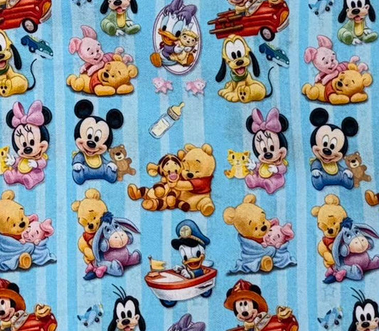 Disney Babies Fabric - Mickey and Friends
