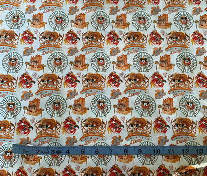 Disney Park Attraction Fabric