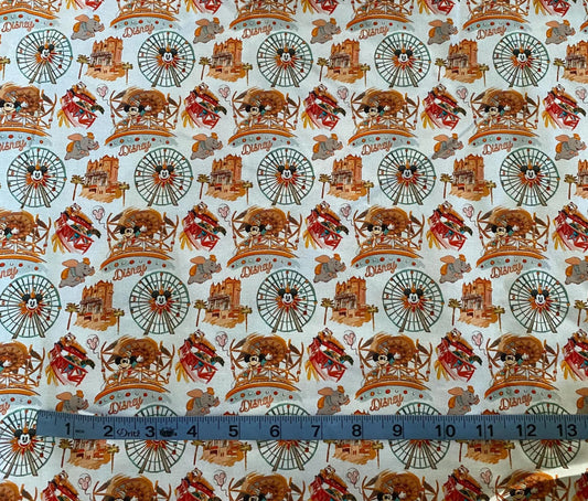 Disney Park Attraction Fabric