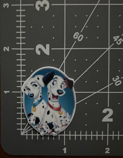 101 Dalmatians Flat Back Planar Resin - Pongo Perdita