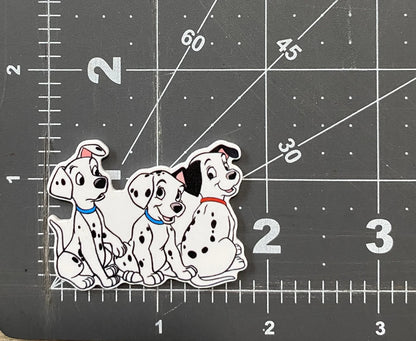 101 Dalmatians Flat Back Planar Resin