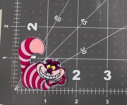 Alice In Wonderland Flat Back Planar Resin - Cheshire Cat