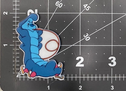 Alice In Wonderland Flat Back Planar Resin - Caterpillar